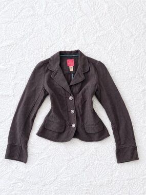 Lux Dark Brown Tailored Women's Blazer Jacket